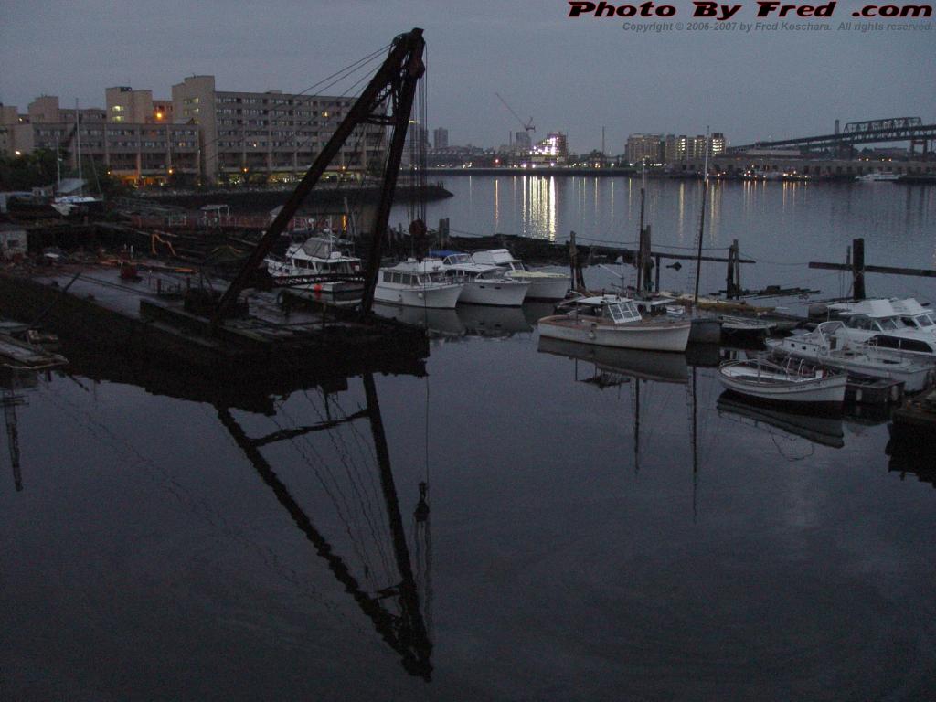 Morning Reflections, Chelsea River